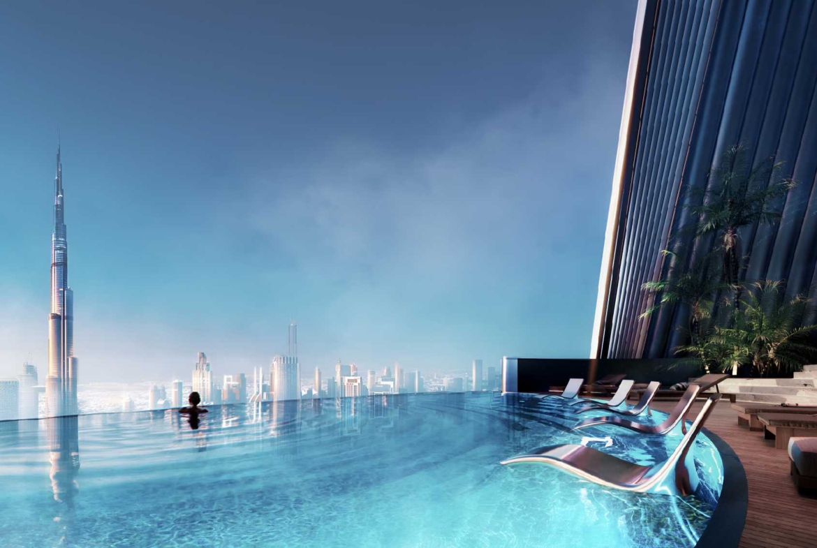 Mercedes Benz Places pool side